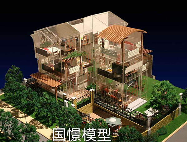 会泽县建筑模型