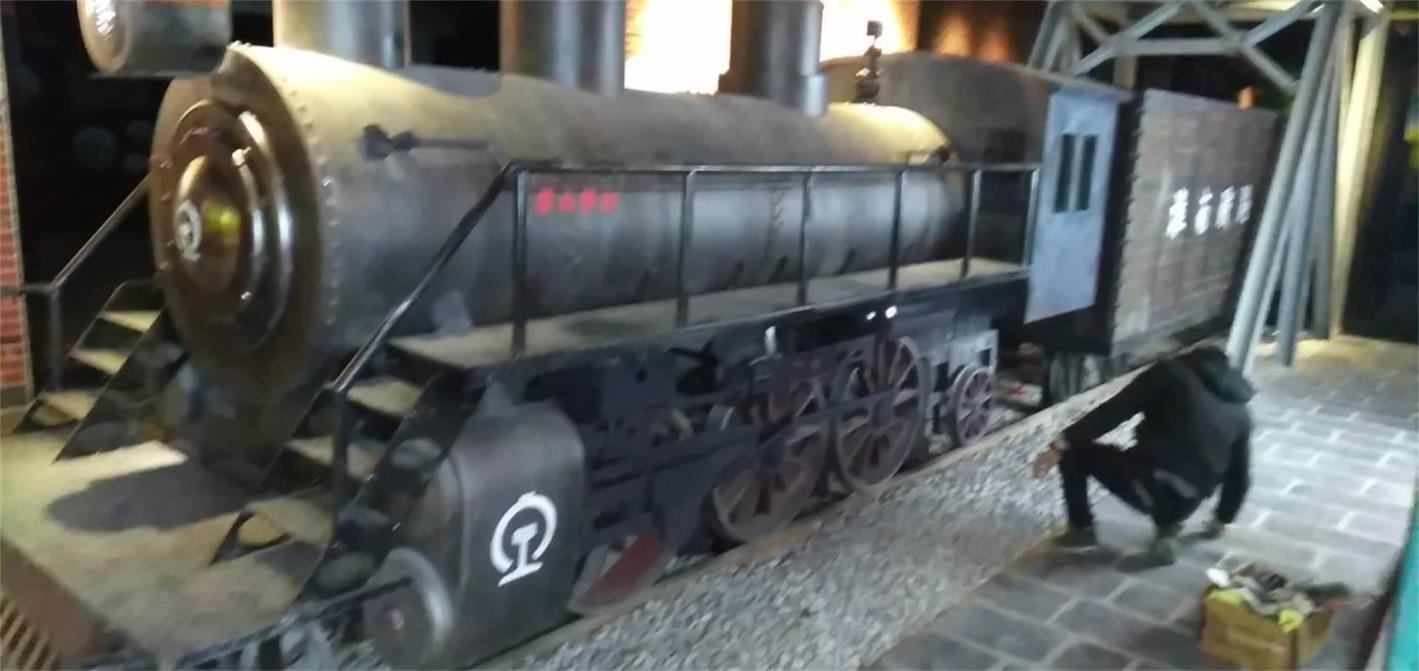 会泽县蒸汽火车模型